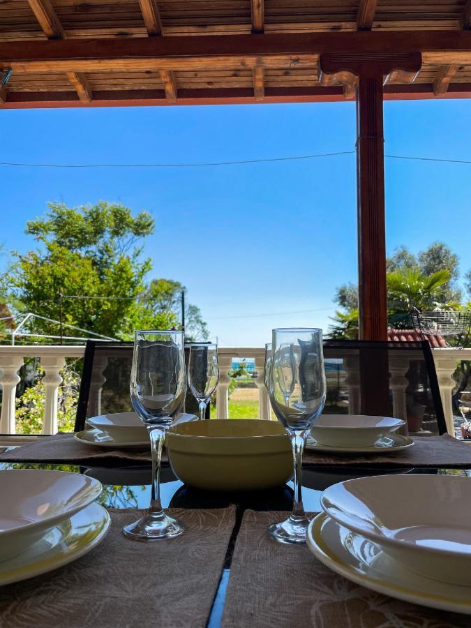 Casa Lia-Beach Front Villa Nea Kallikrateia Dış mekan fotoğraf