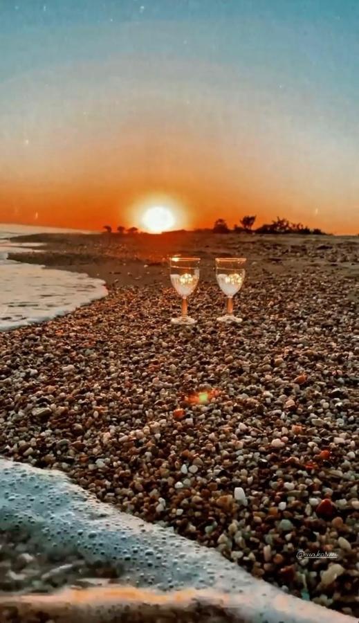 Casa Lia-Beach Front Villa Nea Kallikrateia Dış mekan fotoğraf